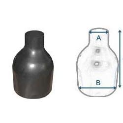Latex Knöchelmanschette, Bottle