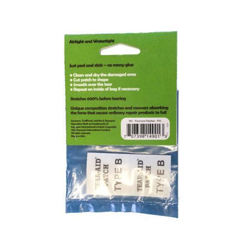 Aquapac Reparatur Pads für PVC und Vinyl, 5er-Pack