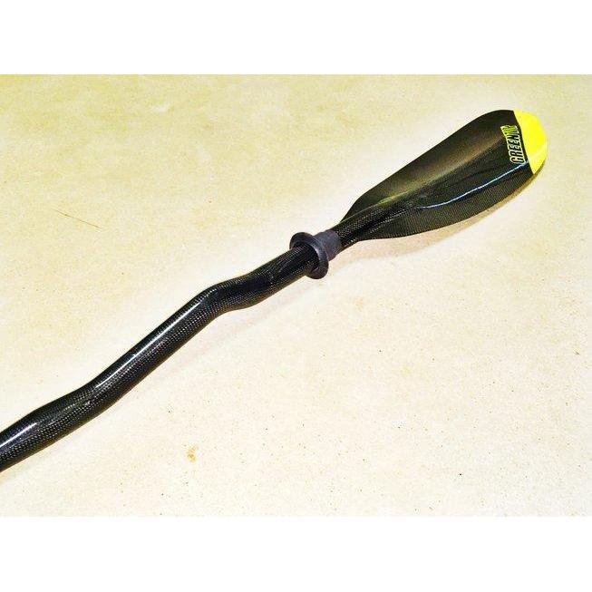 Greentip Bow Tourenpaddel mit gebogenem Schaft, Carbon