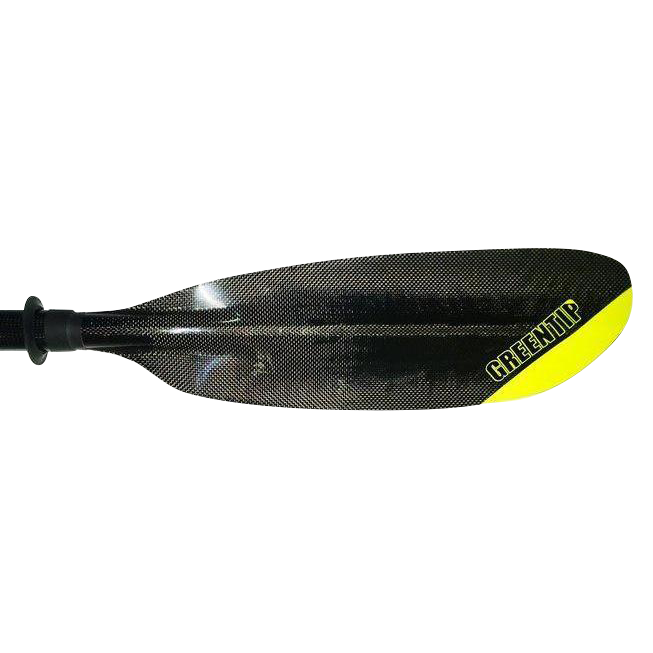 Greentip Bow Tourenpaddel mit gebogenem Schaft, Carbon