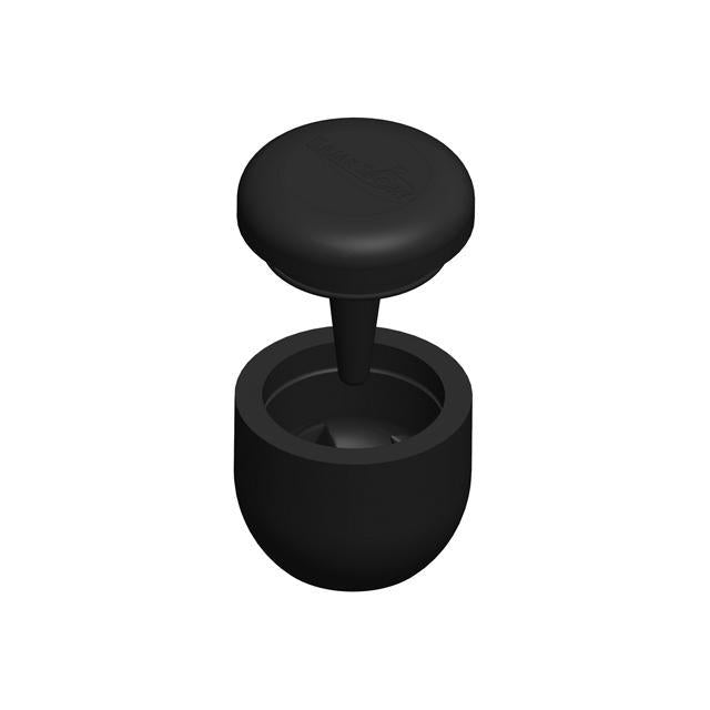 Kajaksport Endkappe für Seil & Gummiseil, 4er-Pack