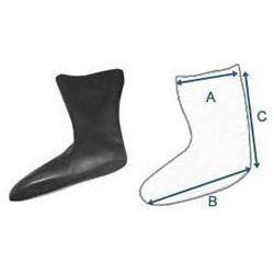 Latex Socken 3D