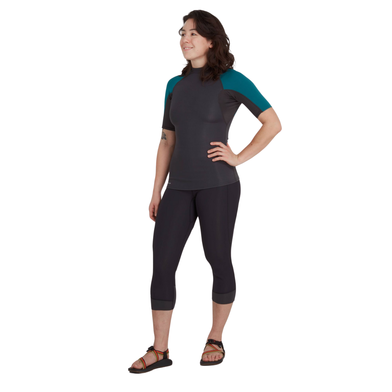NRS HydroSkin 0.5 Short-Sleeve Neoprene Top – Women's