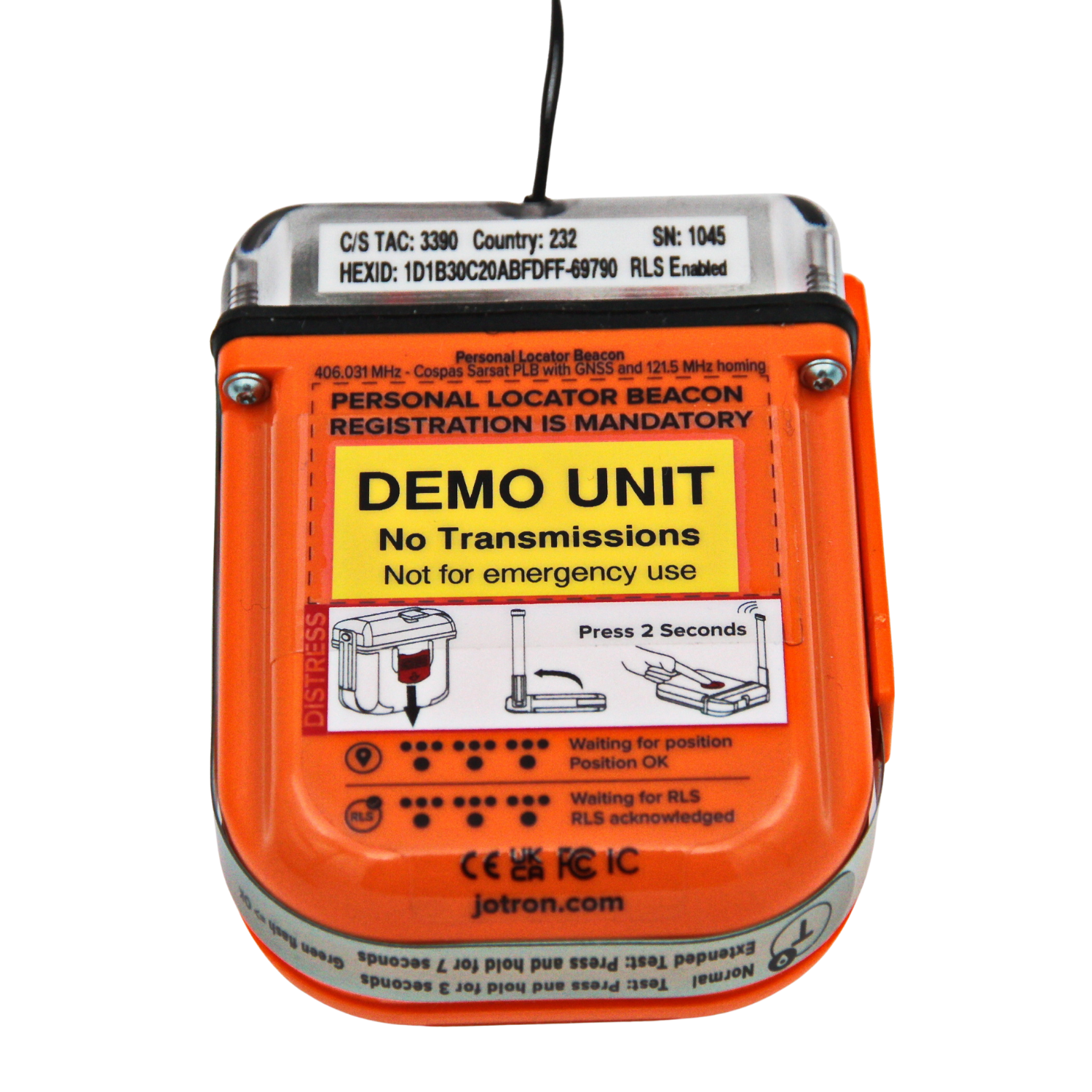 Personal Locator Beacon Tron SA20 PLB