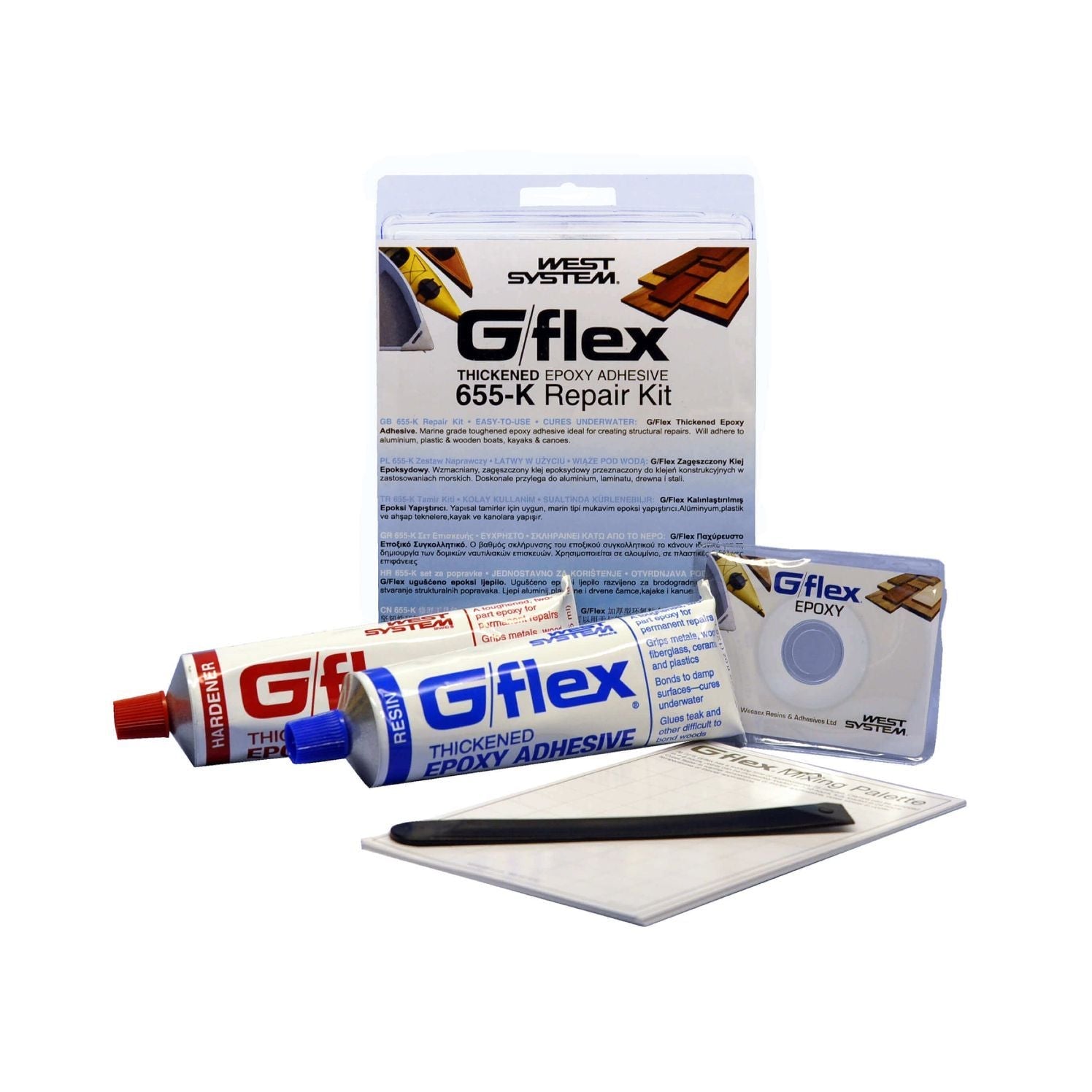 West Systems G/Flex Repair Kit Fortykket